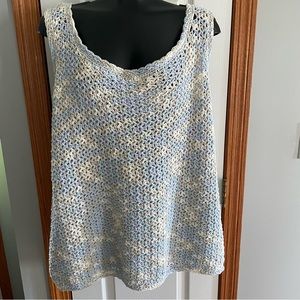NWOT Crochet Tank Top- size 2X-3X